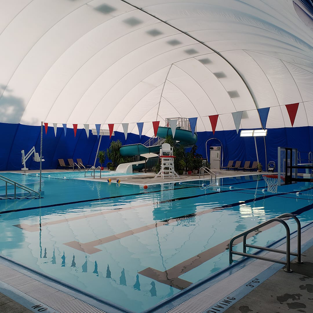 City of Marceline Pool Interior with Dome