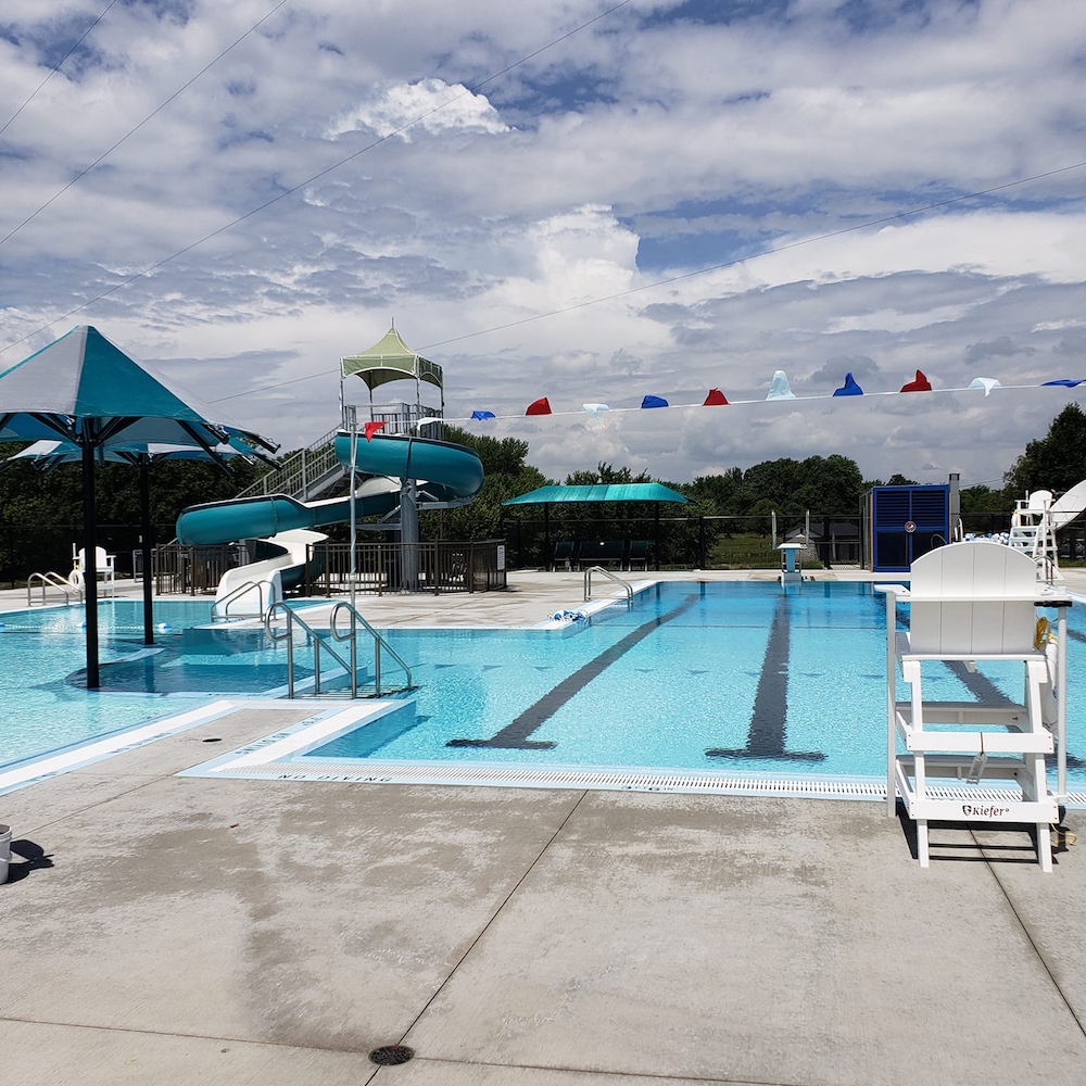 City of Marceline Pool Exterior